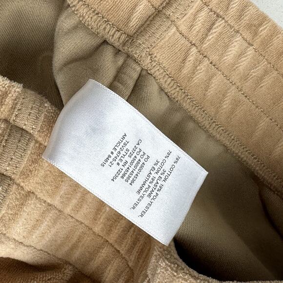 Aritzia Sunday Best Terry Cloth Sweat Shorts Brown Women’s Size XS - Picture 4 of 8